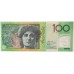 AUSTRALIA 1996 . ONE HUNDRED 100 DOLLARS BANKNOTE . EVANS/FRASER . LAST PREFIX CS96